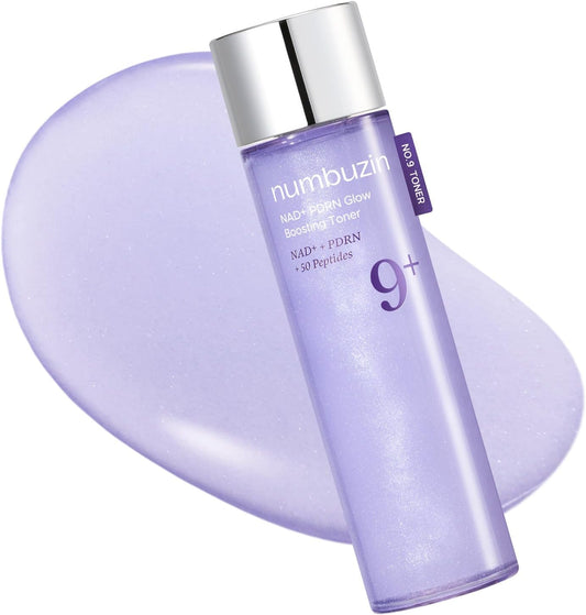 تونر رقم 9 NAD وPDRN لتعزيز الإشراقة Numbuzin No.9 NAD PDRN Glow Boosting Toner 150ml