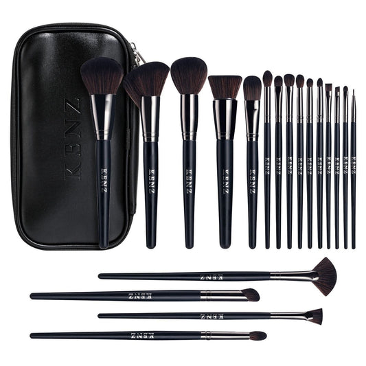 Kenz Cosmetics 19 Brush Set مجموعة فراشي المكياج من كينز