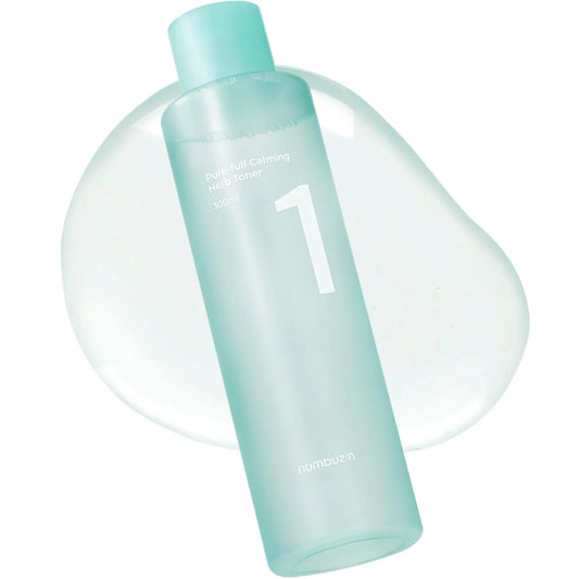 تونر نومبوزين رقم 1 المهدئ بالأعشاب النقية الكاملة Numbuzin No.1 Pure-full Calming Herb Toner 300ml
