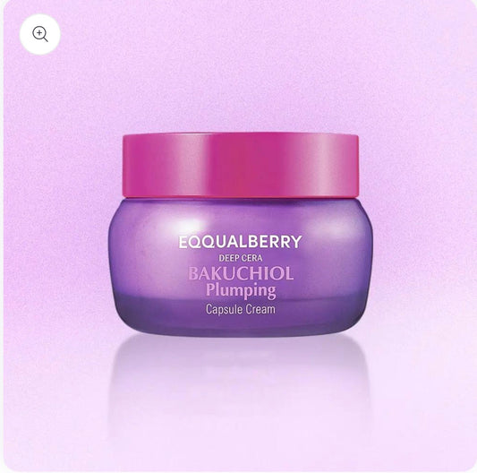 كريم كبسولات إكوال بيري بالباكوشيول ليملأ وتجديد البشرة