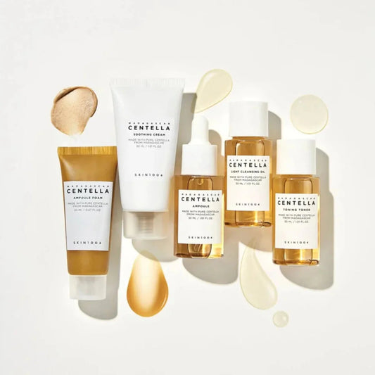 SKIN1004 MADAGASCAR CENTELLA TRAVEL KIT مجموعة سانتيلا العناية الكاملة