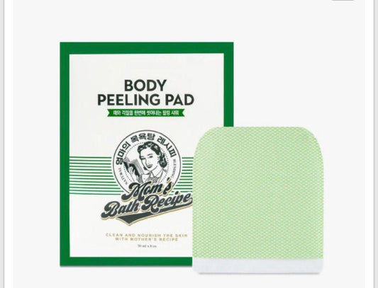 ليفة تقشير الجسم الكورية Mom's Bath Recipe Body Peeling Pad