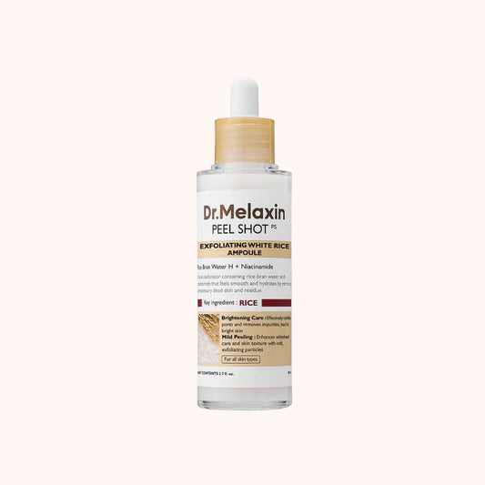 Dr. Melaxin Peel Shot Exfoliant White Rice Ampoule 80ml