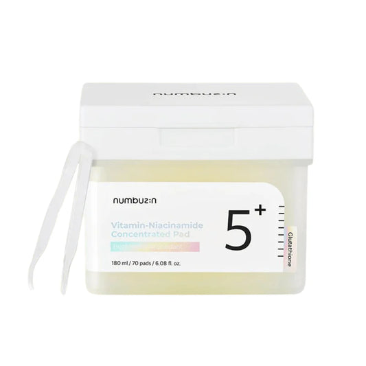 منظفات قطنية بالنياسيناميد المركز Numbuzin No.5 Vitamin-Niacinamide Concentrated Pad(70Pads)
