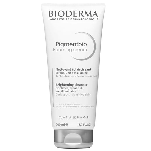 Bioderma Pigmentbio Foaming Cream غسول تفتيح الاماكن الحساسة الكريمي من بيوديرما