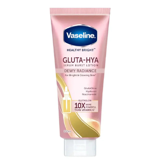 لوشن فازلين جلوتا هيا باللون الوردي (Vaseline Gluta-Hya Dewy Radiance)
