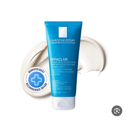 La Roche-Posay Effaclar Sebo-Controlling Mask
ماسك إيفاكلار لتنظيم الدهون وتنقية المسام – 100 ml