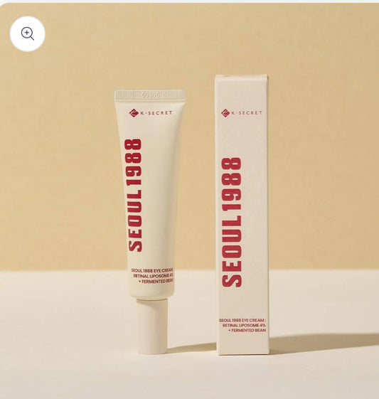 كريم العناية بالعين KSECRET SEOUL 1988 Eye Cream : Retinal Liposome 4% + Fermented Bean