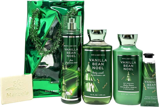 Bath & Body Works Vanilla Bean Noel Deluxe Gift Bag