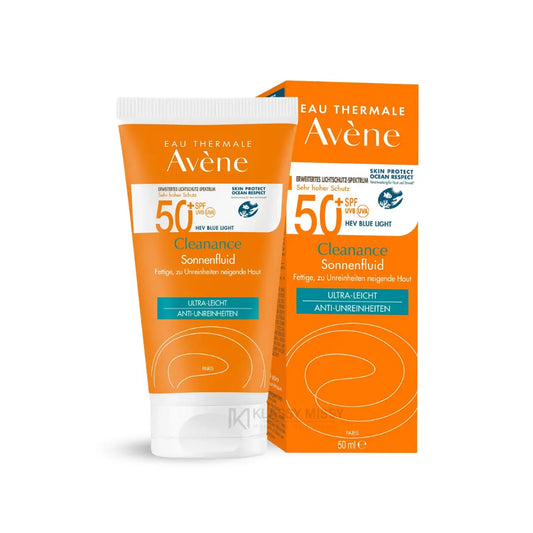 Avène Cleanance SPF50+ 50ml | For Oily , Blemish-prone Skin واقي شمس افين للبشرة الدهنية