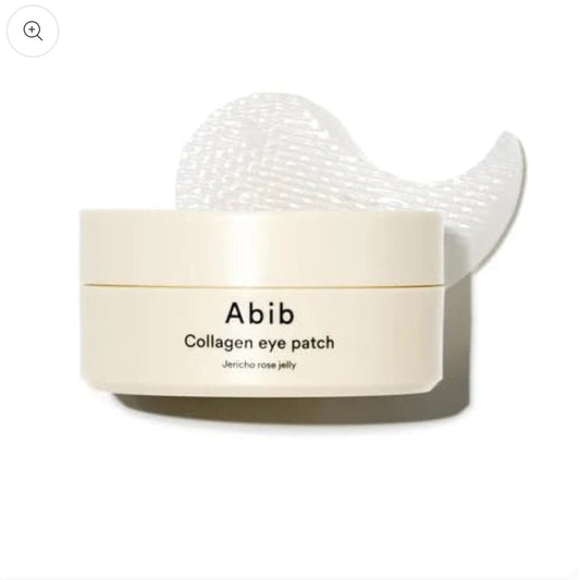 لاصقات Abib Collagen Eye Patch Jericho Rose Jelly، وامنحي عينيكِ مظهرًا مشرقًا وشابًا.