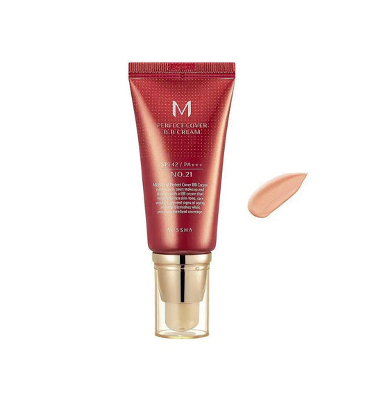 ميشا بي بي كريم مناسب لجميع البشرات 50 مل MISSHA M Perfect Cover BB Cream 50mL