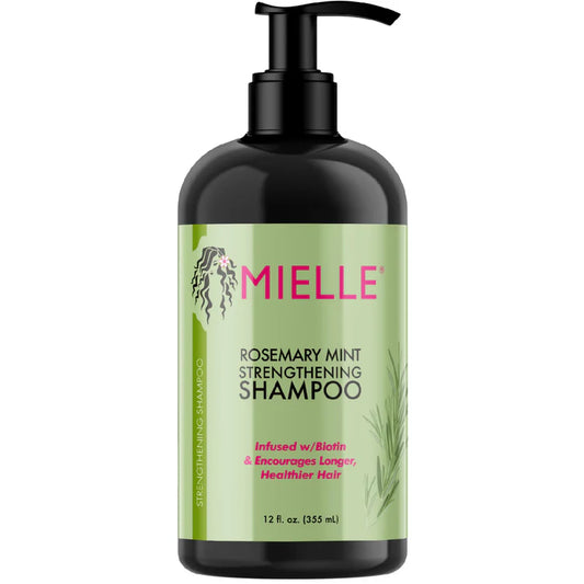 Mielle, Strengthening Shampoo, Mint Rosemary شامبو مييلي المقوي بالنعناع وإكليل الجبل